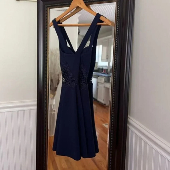 JODI Kristopher Pleated A‎ Line Dress Size 0 - Picture 2 of 5